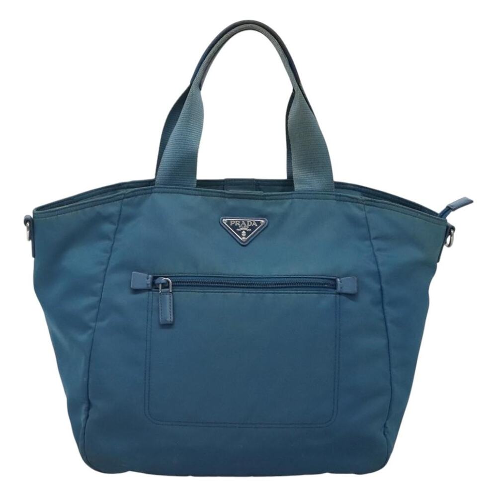 Prada Tessuto Handbag Blue